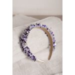 Cerchietto gioiello light purple